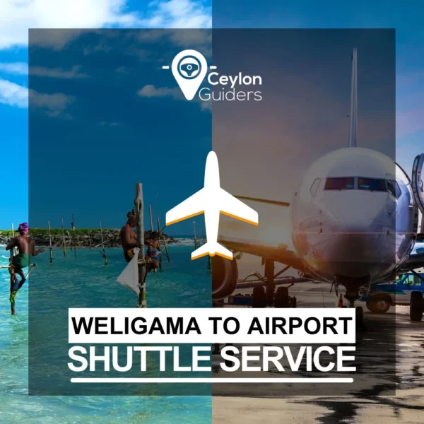 Airport shuttle taxi service weligama ceylon guiders