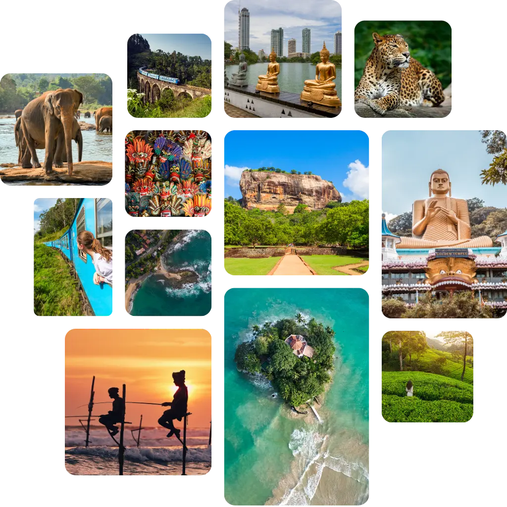 Sri Lanka Destinations. Tourism places